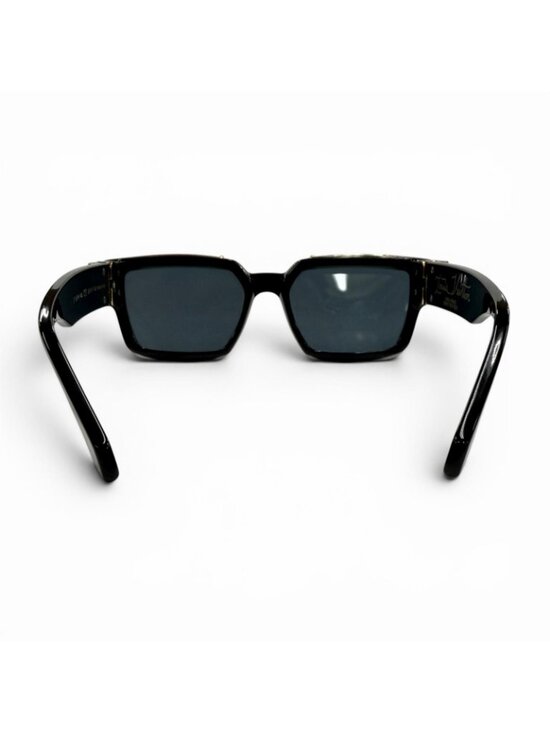 Louis Vuitton 1.1 Millionaire Monogram Frame Sunglasses Black Gold Demo Lens main image 4